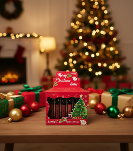 Brillo Labial SANSYE 6 ml con Vitamina E, Tamaño Regular, Set de Regalo de Navidad - Product Image 2