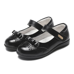 RTS Leather Children's Leather <strong>Shoes</strong> Black Princess <strong>Shoes</strong> Baby School Performance Single <strong>Shoe</strong> Student Soft Leather - Product Image 1