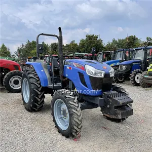 Trator agrícola de 4 rodas de carro mini trator agrícola, equipamento agrícola diesel alimentado a terra 540-1000