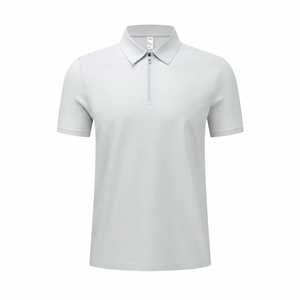 เสื้อโปโลโปรโมชั่น ผ้าคอตตอนผสม ซิปครึ่งตัว แขนสั้น ระบายอากาศได้ดี ชุดยูนิฟอร์มฤดูร้อน ทรงหลวม - Product Image 4