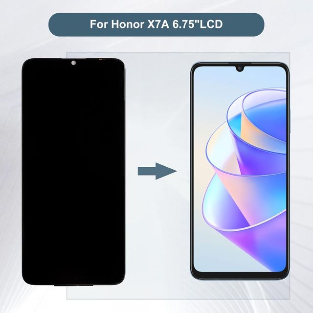 TFT LCD Display Touch Screen Assembly for Honor X7A RKY-LX1