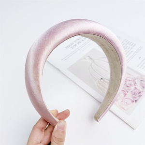 عصابة رأس واسعة على الطراز الكوري عالية التاج ملحقات رفع الشعر البسيطة عقال عريض للنساء - Product Image 6