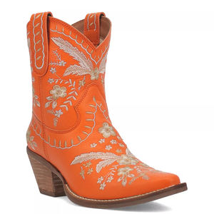 Stivali da lavoro Western bianchi di alta qualità stivali da <span class=keywords><strong>donna</strong></span> firmati Cowgirl High Bootie - Product Image 4