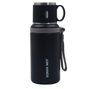 Join Hands Stainless Steel <b>Thermos</b> Cup 1000ml Vacuum Insulated Portable Water <b>Bottle</b> For Outdoor Travel Sports Office Use - Product Image 5