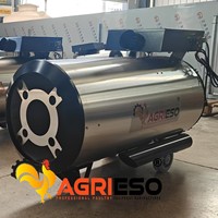 Chauffage au gaz DAMLY pour l'élevage de volailles, système de chauffage pour poulaillers, chauffage au gaz GPL/gaz naturel pour poules pondeuses et reproducteurs