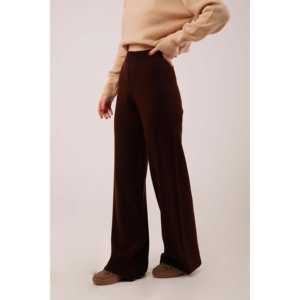 Pantalones Anchos de Mujer, Pantalones Deportivos de Punto de Cintura Alta con Cintura Acanalada, Transpirables y Marrones, al por Mayor - Product Image 2