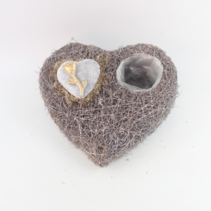 กระถางต้นไม้ทรงพระคัมภีร์สีเขียวธรรมชาติแบบทำมือ สำหรับปลูกพืชอวบน้ำ สมุนไพร ใช้ได้ในเรือนกระจก ระเบียง สนามหญ้า และห้างสรรพสินค้า - Product Image 3