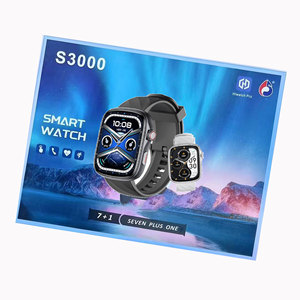 New 2025 S3000 Thông Minh Đồng Hồ Reloj Relgios Bt Cuộc Gọi Smartwatch Montre Kết Nối Đồng Hồ 7 Vòng Đeo Tay 7 in1 S3000 2.0In Smartwatches - Product Image 4