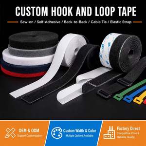 Bandes adhésives en nylon transparentes écologiques personnalisées, à crochets et boucles, points adhésifs puissants à une face, marque LIWEI, pour la salle de classe - Product Image 5