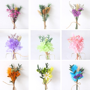 Vente flash - Bouquet de fleurs séchées personnalisé - Herbe de la pampa - Mini bouquet - Fleurs séchées pour la mariée - Bouquet pour la décoration de mariage - Product Image 2
