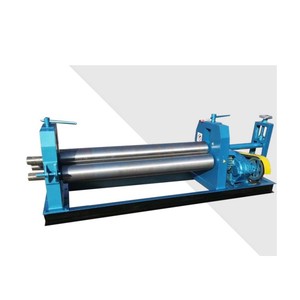Machine à rouler et à plier asymétrique électrique en acier inoxydable et aluminium, 3 rouleaux motorisés KL-2200 - Product Image 6