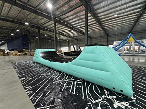 Inflatable Bike Ramp Inflatable Skateboard Ramps and Bike Landing Airbags for Outdoor Skate Parks Skateboard Ramp EJ-HT Portable - Product Image 3