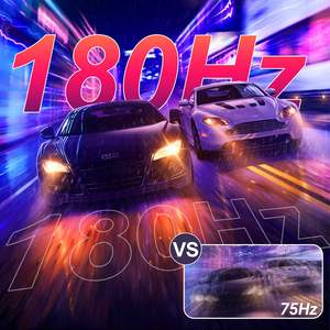 Di alta qualità 4K HDR 21:9 da 34 pollici curvo LED Monitor da gioco con frequenza di aggiornamento 180Hz interfaccia colore nero nuovo - Product Image 5