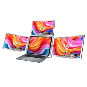Monitor IPS de Pantalla Triple de 16 Pulgadas S788 para Portátil, Venta Directa de Fábrica y Gran Oferta, 100% sRGB, Solución de Pantalla Dual USB C - Product Image 1