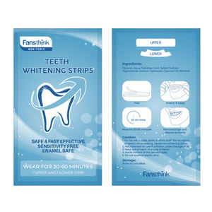 Strisce sbiancanti denti aromatizzate alla menta comode cure dentistiche per uso domestico con efficacia appena soddisfatta - Product Image 5