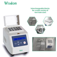 WISDOM MB-W-M100C Incubateur numérique à bain sec 8 °C/min Chauffage 0.1-50mL Blocs de tubes Préparation d'échantillons d'ADN de laboratoire