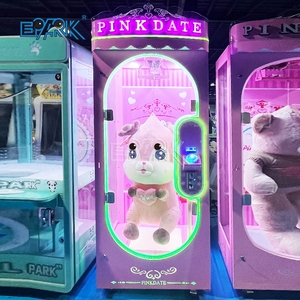 Macchina da gioco Arcade con taglio di datteri rosa