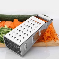 Torenvormige Kaasrasp Vierzijdige Doosrasp Groentesnijder Multifunctionele Groentesnijder Aardappelkeukengereedschap