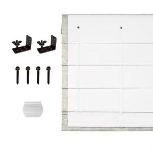 ม่านม้วนแบบไร้สาย SAMADHI OEM สไตล์โมเดิร์น ผ้าทอลายคุณภาพสูง กันแสงอย่างดี สำหรับหน้าต่างแบบฝรั่งเศส - Product Image 2