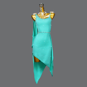 Abito da ballo <span class=keywords><strong>latino</strong></span> <span class=keywords><strong>per</strong></span> bambini, vestito da competizione di danza latina, costumi da rumba, abito da spettacolo, abito da competizione di danza latina <span class=keywords><strong>per</strong></span> bambini - Product Image 5