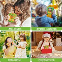 NEUE KI-Druckkamera mit Thermopapier, KI-Foto-Bearbeitung, Sprachaufnahme, 2,4 Zoll IPS-Bildschirm, Drucker für Kinder-Geschenkspielzeug