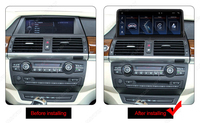 MEKEDE EU Stock Envío Gratis Sistema Linux Estéreo para Auto Monitor Táctil Dispositivo Premium para BMW X5 E70 X6 E71 2007-2012 10.25 Pulgadas
