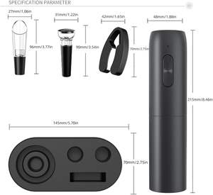 Nouvelle conception, ouvre-bouteille électrique rechargeable au lithium 4 en 1 - Product Image 4