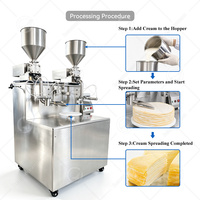Machine à décorer les gâteaux OCEAN Mille Crêpes, machine à étaler la crème, machine à saupoudrer les gâteaux, machine à décorer la crème de gâteau