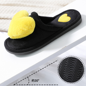 Nuevas Pantuflas Térmicas de <span class=keywords><strong>Invierno</strong></span> con Diseño de Corazón, Antideslizantes de PVC para Interiores, Suaves y Cálidas para el Hogar, Personalizables para OEM - Product Image 5