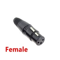 Câbles audio pour microphone XLR DMX 3 broches, connecteurs de prise, 3 pôles XLR mâle femelle, câble de connexion pour microphone, connecteurs de prise serpent