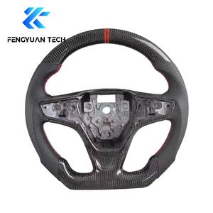 Volant <span class=keywords><strong>sport</strong></span> en fibre de carbone avec LED pour Chevrolet Chevy Malibu Xl Ls Rul <span class=keywords><strong>Camaro</strong></span> 2016 2017 2018 2019 2020 2021 <span class=keywords><strong>2022</strong></span> 2023 2024 - Product Image 6