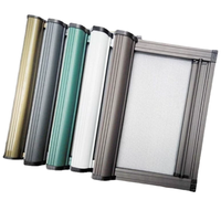 Fenêtre moustiquaire bricolage fenêtre moustiquaire à cadre en aluminium facile à installer
