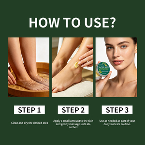 Crème Baume Réparatrice Pieds Secs et Gercés à l'Huile d'Arbre à Thé – Soin Hydratant Apaisant pour Peaux Sèches, Épaisses et Sensibles – Offre Spéciale - Product Image 5
