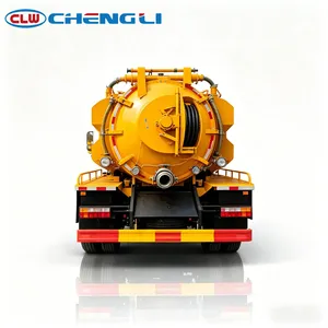 รถดูดสิ่งปฏิกูลแบบเจ็ท Dongfeng Small Duolika 6 ลูกบาศก์เมตร แบบเตี้ย สำหรับงานใต้ดิน 4x2 - Product Image 3