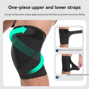 2025 professionnel réglable genouillère orthèse Sports de plein air Compression genouillère néoprène genouillère pour basket-ball - Product Image 3