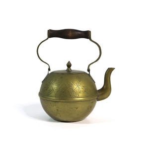 Théière en métal finition étain antique, cafetière vintage style européen, bouilloire à thé rétro en alliage de zinc argenté, vente en gros, décoration intérieure - Product Image 4