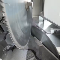 Centro de Corte CNC para Perfiles de Puertas y Ventanas de Aluminio, Totalmente Automático, Controlado por PLC, 380V 3x3.0kW, Alto Nivel de Seguridad