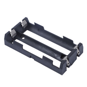 ABS 플라스틱 2x18650 배터리 홀더 케이스 은도금 <span class=keywords><strong>18650</strong></span> 배터리 셀 플라스틱 상자 케이스 - Product Image 4