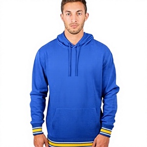 Sweat à capuche unisexe en molleton recyclé écologique, 350 g/m², doublé, à épaules tombantes, teint uni, personnalisable, avec logo en relief, pour homme, collection Printemps - Product Image 1