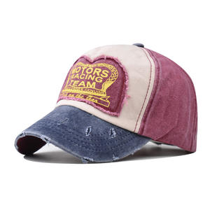Gorro de Béisbol Clásico de Tela con Letras a Contraste, <span class=keywords><strong>Gorra</strong></span> de Algodón Lavado para <span class=keywords><strong>Hombre</strong></span>, para Actividades al Aire Libre - Product Image 5