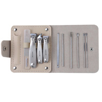 Ensemble de 10 outils de pédicure pour la maison, outils de beauté et de manucure haut de gamme, kit de cure-oreilles pour couper les ongles épais et difficiles à tailler