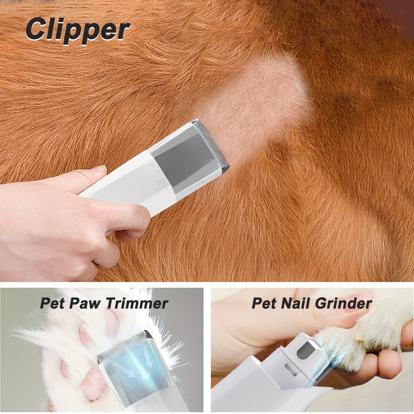 dog grooming vacuum kit