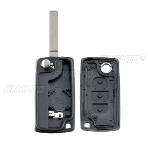 Coque de clé plip 3 boutons avec lame pour Citroën Berlingo et Peugeot - Product Image 5