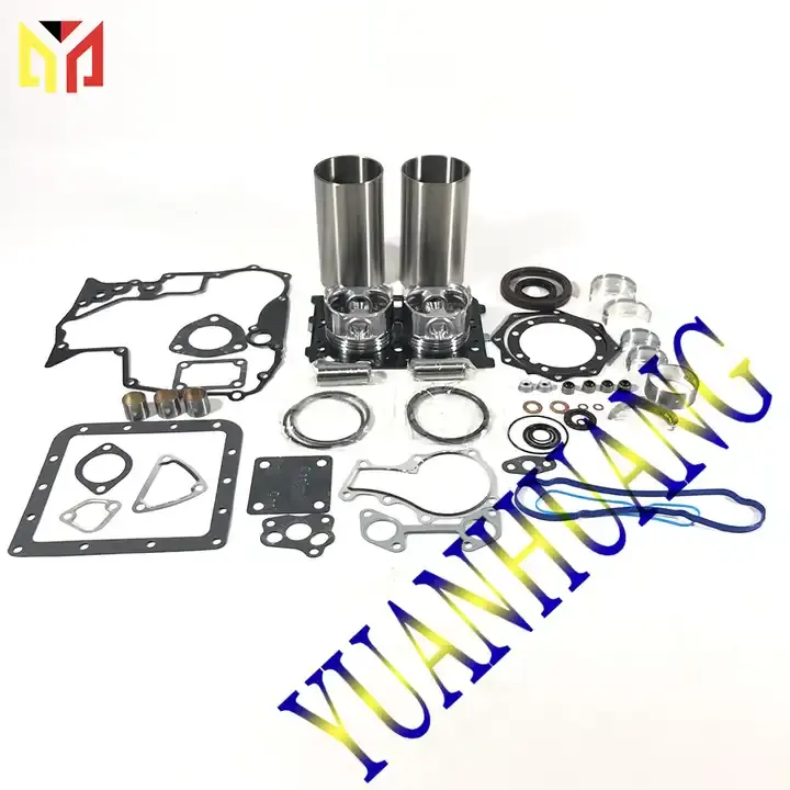 Preço baixo Kit de reconstrução de motor 2d68e, kit completo de pistão e junta de revisão para komatsu, de boa qualidade