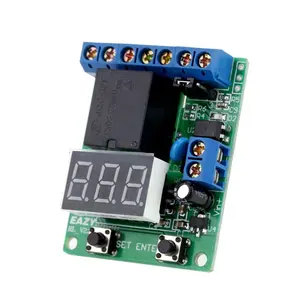 Seekec módulo de relé dc 12v, módulo de relé, interruptor de relé, placa de controle, módulo de relé, detecção de tensão, teste de descarga de carregamento