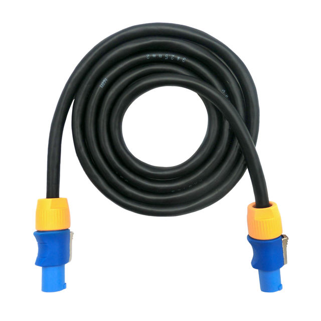 OFC 2 Core 1.5mm Twisted Pair Audio Loudspeaker Cable Wire Stage Speaker 4 Pin Speakon Male Plug for Microphone Applications