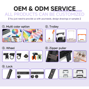 กระเป๋าเดินทางไฟฟ้าแบบถอดได้ ทนทานสูง ปรับแต่งได้ตามต้องการจากโรงงาน พร้อมสกู๊ตเตอร์ไฟฟ้า วัสดุ PC - Product Image 4