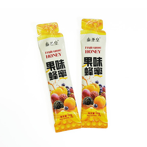 Sachets de miel aux fruits en boîte, saveur fruits mélangés, douceur naturelle, emballage personnalisé, vente en gros - Meilleures ventes - Product Image 4