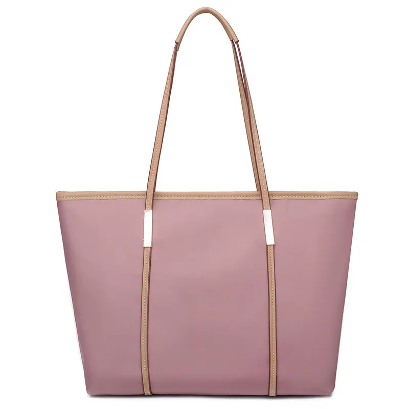 Простая модная ручная сумка для покупок, женская сумка на одно плечо, водонепроницаемая вместительная сумка-тоут из ткани Оксфорд