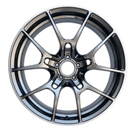 Jantes sport personnalisées de 19-20 pouces Rays G025 monobloc forgées concaves 5x112 5x120 5x114.3 noir mat pour Audi RS4 RS5 M4 G82 C63S